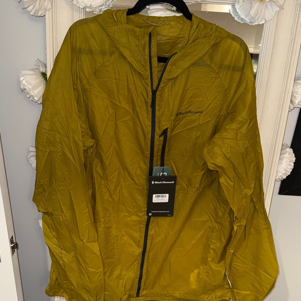 Black Diamond Men's Distance Windshell NWT